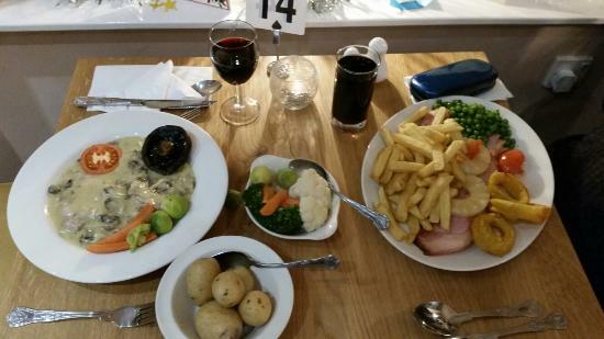 Dining at the Royal Hotel